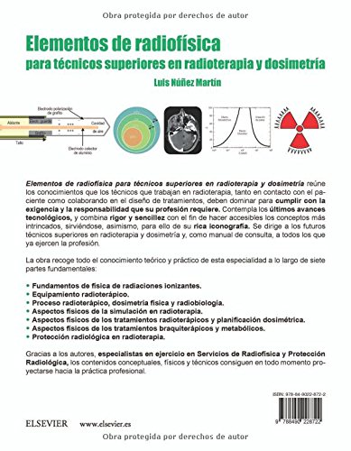 Elementos De Radiofísica Para Técnicos Superiores En Radioterapia Y Dosimetría
