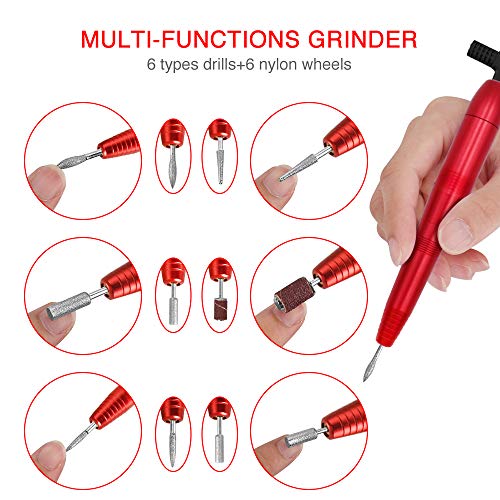 ELEVEN EVER - Taladro eléctrico de uñas portátil, para manicura y pedicura.