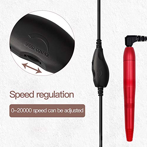 ELEVEN EVER - Taladro eléctrico de uñas portátil, para manicura y pedicura.