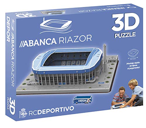 ELEVEN FORCE Puzzle Estadio 3D Riazor (Deportivo), Multicolor, Talla Única (1)