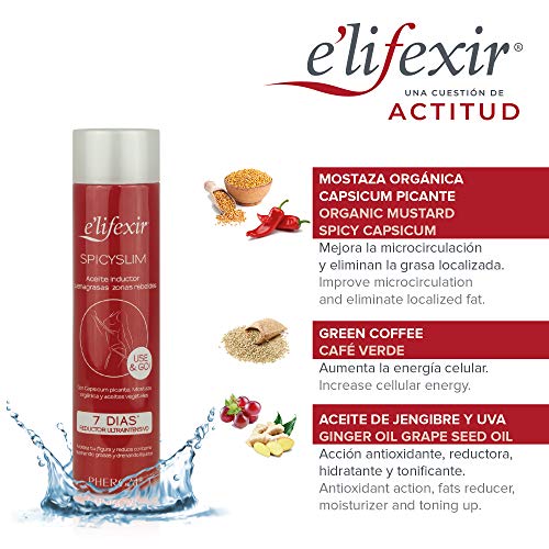 Elifexir Aceite Seco Spicyslim Acción Quemagrasas Ultraintensiva Use Go 150ml