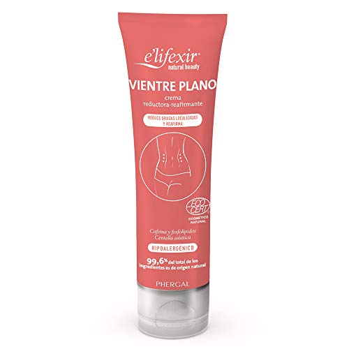 E'LIFEXIR Natural Beauty Vientre Plano. Crema Reductora Reafirmante Abdomen.150ml