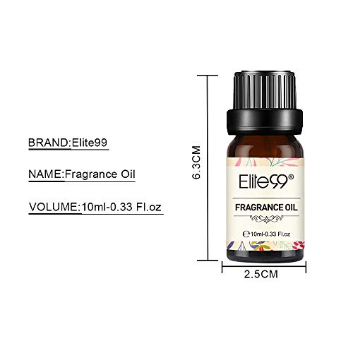 Elite99 Aceites de Fragancia, Aceites Esenciales para Humidificadores, Aceites de Aromaterapia de Lirio 10ML