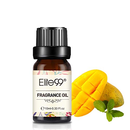 Elite99 Aceites de Fragancia, Aceites Esenciales para Humidificadores, Aceites de Aromaterapia de Mango 10ML
