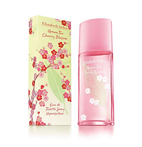 Elizabeth Arden, Green Tea Cherry Blossom, Agua de colonia para mujeres - 100 ml