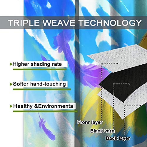 Elliot Dorothy - Cortinas térmicas, aislantes térmicos, con ojales, diseño de la leyenda de Zelda, 55 x 63 cm