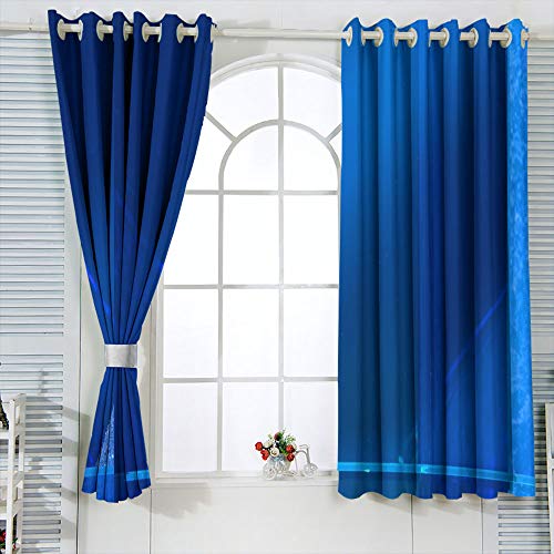 Elliot Dorothy Frozen Elsa película cortinas personalizadas ojal cortinas habitación oscurecimiento cortinas anchas para habitación de los niños, cuarto de bebé W42 x L54