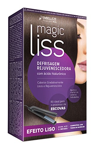 Embelleze, Producto alisador brasileño de pelo - 3 de 80 ml. (Total 240 ml.)