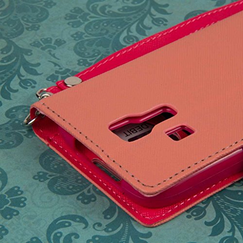 Empire FF2-KICON-HP funda para teléfono móvil Funda cartera Rosa - Fundas para teléfonos móviles (Funda cartera, Kyocera, Hydro Icon, Rosa)