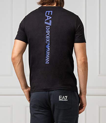 Emporio Armani EA7 Hombre Camiseta Black M