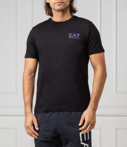 Emporio Armani EA7 Hombre Camiseta Black M