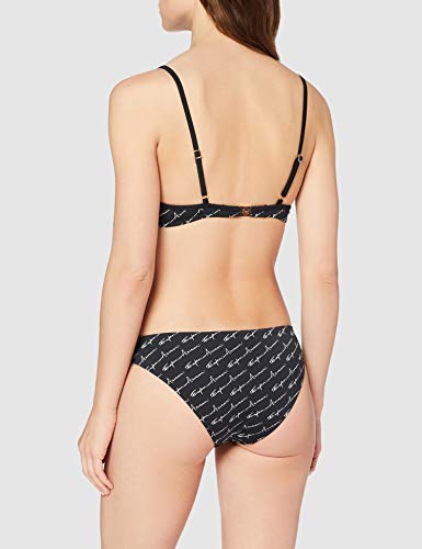 Emporio Armani Underwear 9p310 Bikini, Negro (Negro/Logo Avorio 62620), 85A (Talla del Fabricante: Small) para Mujer