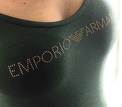 Emporio Armani - Vestido de playa para mujer 00176 Burgundy. S