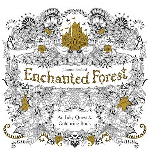 Enchanted Forest. An Inky Quest And Colouring Book