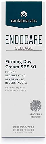 Endocare Cellage Firming Day Cream SPF30 - Crema Antiarrugas, Triple Acción Reafirmante, Antiedad, con Protección Solar, Pieles Normales y Secas, 50 ml