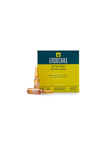 Endocare Essential Ampollas - Acción Intensiva Ultrarreparadora y Regeneradora, Textura muy Fluida, sin Residuo Graso, para Todo Tipo de Pieles, 7 unidades, 6303