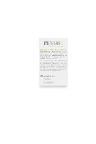 Endocare Radiance Peel Mask - Mascarilla Exfoliante Facial, Antioxidante, Retexturizante con Ácido Hialurónico y Vitamina C, Todo Tipo de Pieles, 5 unidades