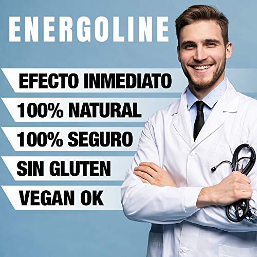 Energoline 650 [20 tabletas] | Potenciador de energía natural | Enriquecido con Tribulus Terrestris, Maca y L- Citrulina | Seguro y Certificado