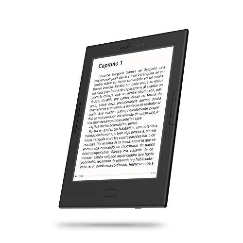 Energy Sistem eReader Pro 4 Lector de Libros electrónicos 6" (E-Ink, Táctil, Android, Wi-Fi, 8GB, Screenlight)