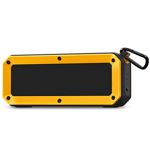 Energy Sistem Outdoor Box Bike Altavoz Bluetooth (Bluetooth, Manos Libres, 10 W, microSD, Radio FM, Entrada de Audio, Resistente a Agua y Golpes, Linterna, Accesorios)- Amarillo