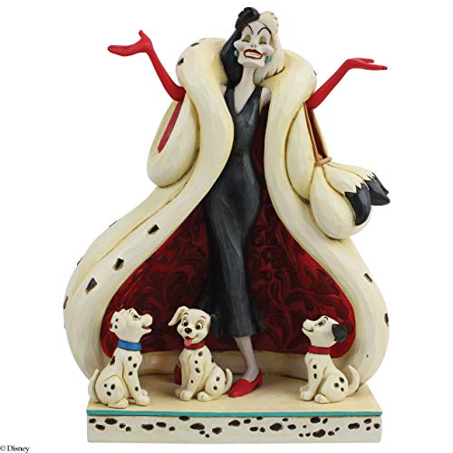 Enesco Estatua Cruella de Vil 21 cm. 101 Dálmatas. Disney