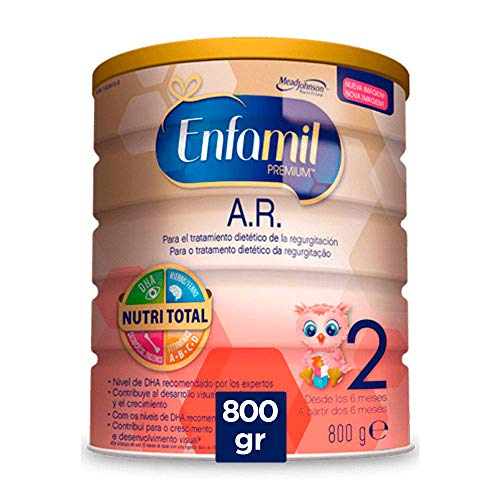 Enfamil Premium A.R.2 - Leche infantil anti regurgitación para bebés lactantes a partir de 6 meses