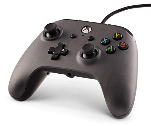 Enhanced Wired Controller for Xbox One - Brushed Gunmetal (xbox_one) [Importación inglesa]