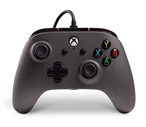 Enhanced Wired Controller for Xbox One - Brushed Gunmetal (xbox_one) [Importación inglesa]