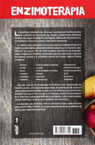 ENZIMOTERAPIA. ENZIMAS VEGETALES QUE ALIVIAN 36 PROBLEMAS DE SALUD: 1 (Plus Vitae)