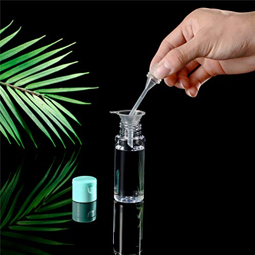 EONPOW Artículos de Tocador de Viaje Acondicionadores Vacío Acondicionador Cosmético Recargable Tamaño Accesorios de Baño Set de Botellas para Cremas Paquete de 12