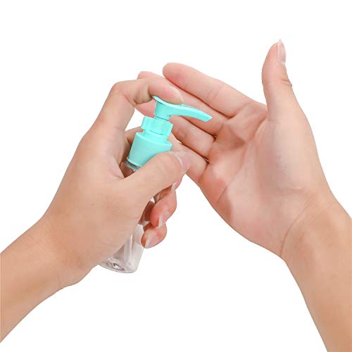 EONPOW Artículos de Tocador de Viaje Acondicionadores Vacío Acondicionador Cosmético Recargable Tamaño Accesorios de Baño Set de Botellas para Cremas Paquete de 12