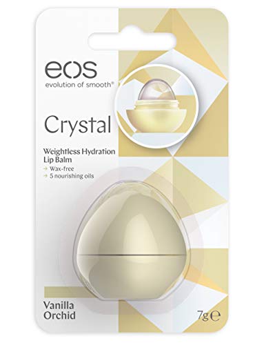 eos - Evolución de la bálsamo de labios de cristal liso, orquídea vainilla