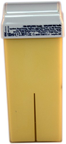 EPILWAX S. A. S Kit de depilación solo completo con cera desechable blanca con rueda grande modelo para piernas, aletas y cuerpo, 1 unidad