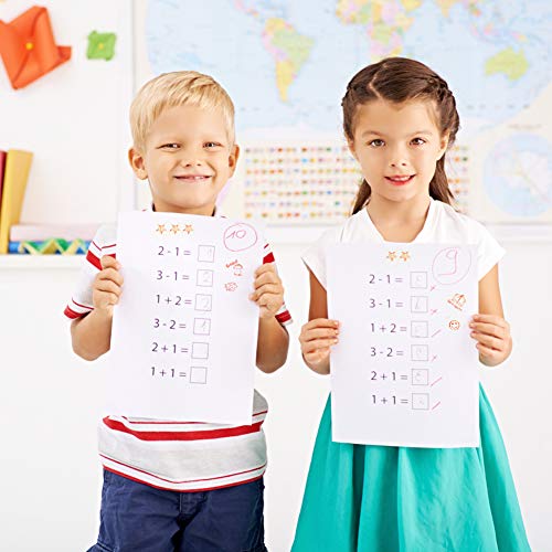 EQLEF® 15 PCS madera de la historieta de bricolaje Comentarios sello profesor fomentan un sello