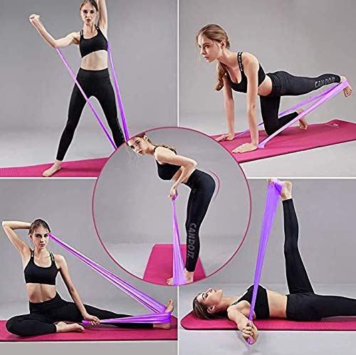 Equipo de Entrenamiento de la Cadera, Entrenador Medial del Músculo Suelo Pélvico, Hip Trainer Interno del Muslo Entrenador de Musculos Controlador de Vejiga Corrección de Hermosas Nalgas(Púrpura)