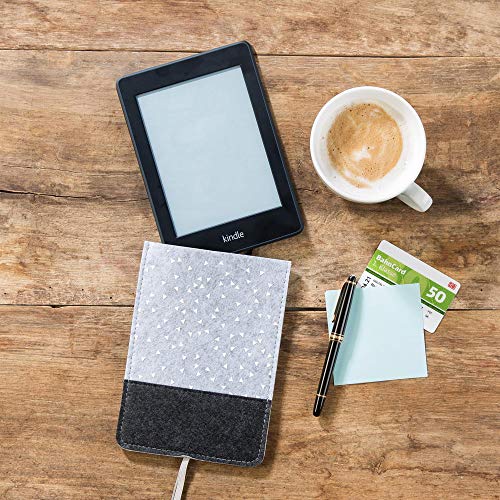 eReader - Funda de fieltro para e-reader de hasta 15 cm (15 cm), diseño de lunares