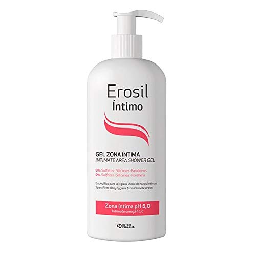 EROSIL – Gel íntimo sin parabenos, sin sulfatos ni siliconas. Dermatológicamente testado. Higiene íntima para toda la familia, 250 ml