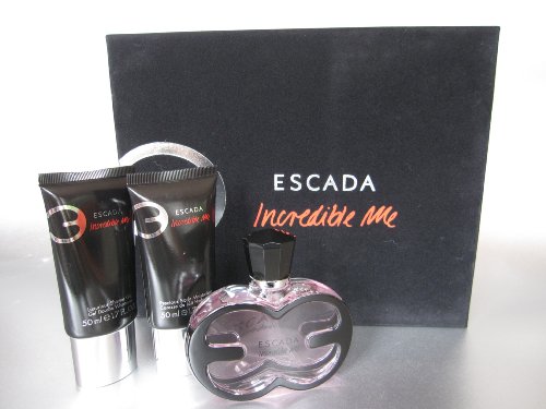 ESCADA INCREDIBLE ME EAU DE PERFUME 50ML VAPO, BODY MILK 50ML + GEL50ML