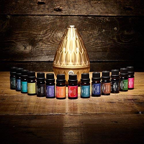 Esencia de lujo de la Arcadia Top 14 de aromaterapia aceites esenciales Mezcla set y Kit, Gran Aceite de Iniciación, caja de regalo de lujo.