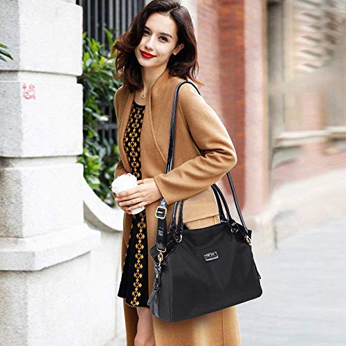 Eshow Bolso Bandolera a Hombro para Mujeres Bolso de Mano Shoppers Viaje Casual Compras Gran Capacidad