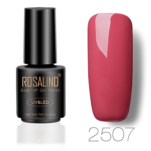 Esmalte Semipermanente de Uñas en Gel UV LED Esmalte de Uñas 1 pcs Manicura Soak Off Nail Art Starter Kit manicura Salon Decor Set de Regalo Desnudo Serie Nuevo 7ml (MM)