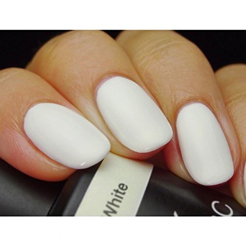 Esmalte Semipermanente Pink Gellac – Número y color 101 Soft White - Esmalte semipermanente UV LED de 15 ml - Gel blanco
