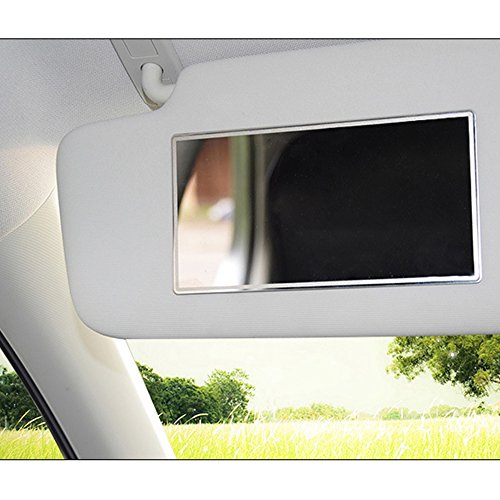 Espejo retrovisor para coche, espejo retrovisor de maquillaje para coche, visera de coche, 150 x 80 mm, universal para coche, camión, SUV, espejo retrovisor