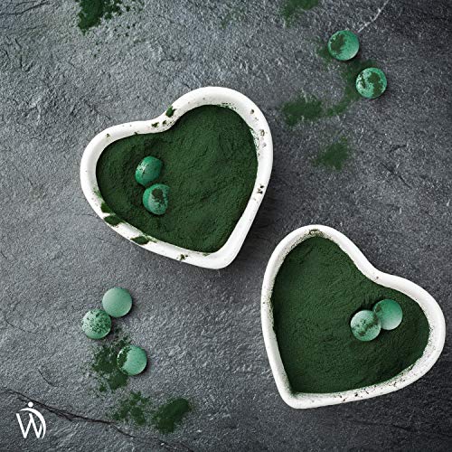 Espirulina Ecológica Comprimidos Dosis Alta 4000mg 375 Comprimidos | Antioxidante Potente, Mejora Colesterol, Suplemento Para Adelgazar Con Efecto Saciante y Detox, Rico en Vitaminas y Minerales