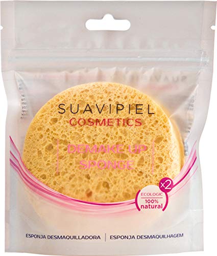 Esponja desmaquillante 24 esponjas en packs de 2 uds. Desmaquilla y limpia el rostro diariamente con las esponjas de mayor calidad