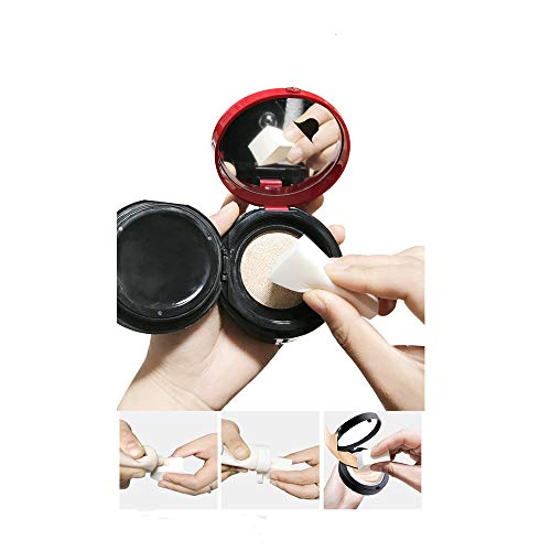 Esponjas para Maquillaje, 80 piezas de cuñas de maquillaje, Esponjas para Decoración de Uñas, para Aplicar Maquillaje Facial, Polvos, Herramientas de Belleza, Crema y Colorete, Aplicar Maquillaje