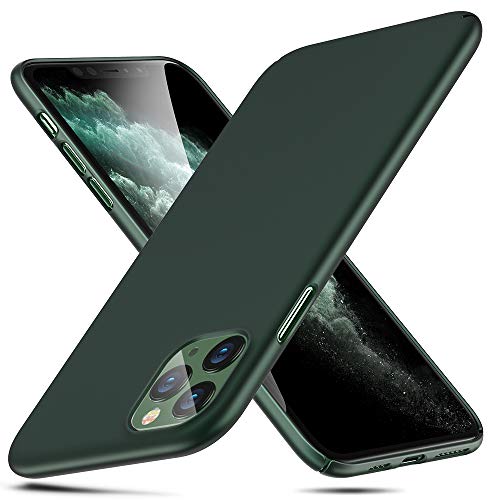 ESR Funda Serie Appro Slim para iPhone 11 Pro. Acabado Mate. Funda Ultrafina. Compatible con Carga Inalámbrica. para iPhone 11 Pro 5,8” (2019), Verde.