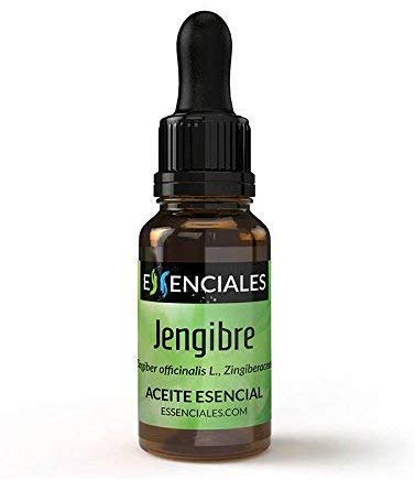 Essenciales - Aceite Esencial de Jengibre, 100% Puro, 10 ml | Aceite Esencial Zingiber Officinalis
