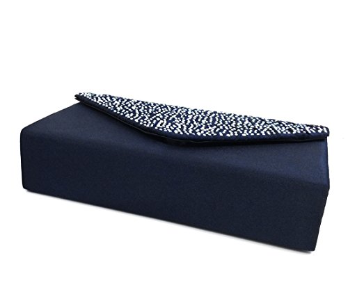 EssVita Noche Boda Nupcial Fiesta Embrague Bolso para mujeres Diamantes Escarchado Sobre Bolso Bolsas de hombro Azul Oscuro