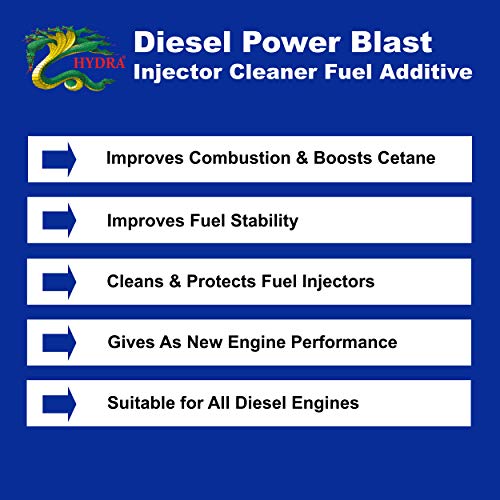 Estabilizador de combustible diésel para inyectores Treament HYDRA Diesel POWER BLAST